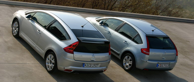 Front faces of hatchback and coupe are similar.